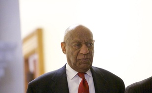 Bill Cosby à la sortie du tribunal, le 26 avril 2017.