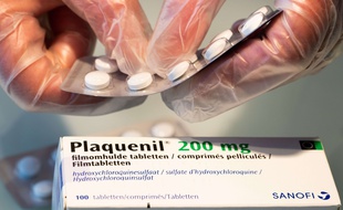 Des plaquettes de Plaquenil, médicament contenant de la chloroquine. (Illustration)