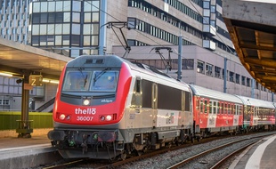 Un train Thello à destination de Venise.