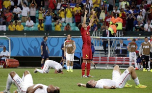 Le Belge Witsel après sa qualification sur les Etats-Unis en huitièmes de finale