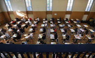 Une épreuve du baccalauréat