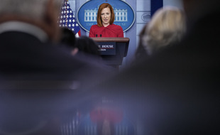 Jen Psaki, porte-parole de l'administration Biden, le 19 juillet 2021.