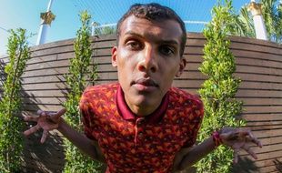 Stromae au festival Coachella en Californie en avril 2015