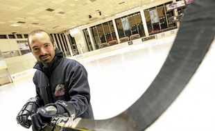 Sylvain Roy, capitaine des Aigles, patine au sein du Nice Hockey Côte d'Azur depuis cinq ans.