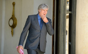 Stéphane Le Foll à la sortie du conseil des ministres le 19 juillet 2016 à l'Elysée à Paris