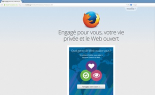 L'interface de Firefox 29.