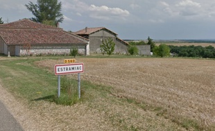 Le village d'Estramiac, dans le Gers, où le corps de la nonagénaire a été retrouvé.