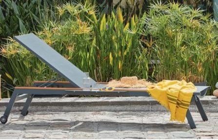 Besoin d’un coin détente cet été ? Le bain de soleil Equinoxe en aluminium voit son prix chuter de 33 % chez Truffaut