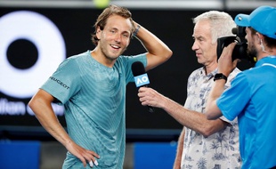Lucas Pouille répond à Mc Enroe après sa victoire contre Coric.