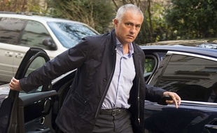 José Mourinho à Londres le 6 janvier 2016.