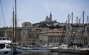 Le Vieux-Port de Marseille.
