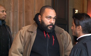 Dieudonné et son avocat