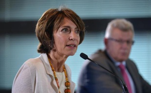 La ministre de la Santé Marisol Touraine à Paris le 24 septembre 2015