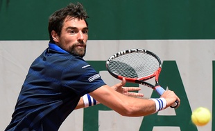 Jérémy Chardy à Roland-Garros.