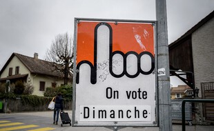 Une affiche incitant au vote en Suisse. (illustration)
