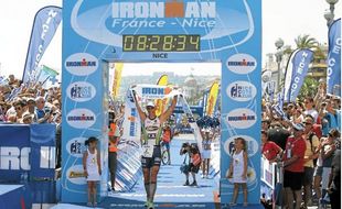 Une précédente édition de l'IronMan de Nice
