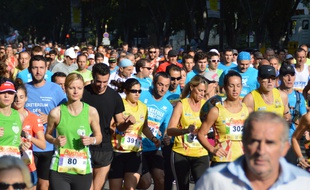 Le départ de Marseille-Cassis, le 26 octobre 2014.