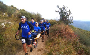 Trail pour tous a déjà accompagné plus de 25 personnes handicapées sur des courses.