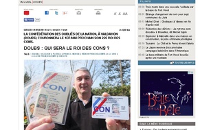 Le roi des cons sera élu le 1er mai.