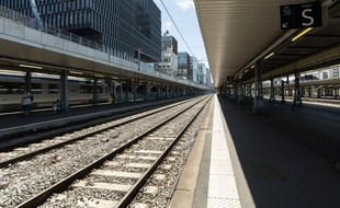 La gare d'Austerlitz, à Paris (Illustration).