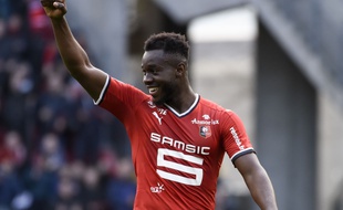 Le défenseur du Stade Rennais Joris Gnagnon.