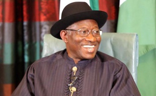 Le président du Nigeria Goodluck Jonathan à Abuja le 11 février 2015