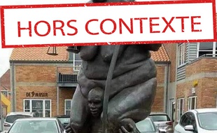 La symbolique de la sculpture n'est pas celle qu'on lui prête sur les réseaux sociaux.