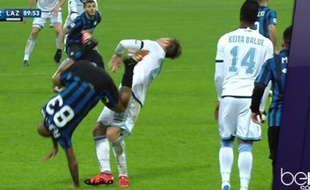 Felipe Melo dans ses œuvres avec l'Inter.