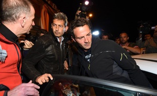 Jérôme Kerviel a été arrêté par deux policiers en civil, dès son arrivée en France, le 18 mai 2014.