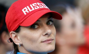 La Russe Yelena Isinbayeva, le 13 août 2013, à Moscou