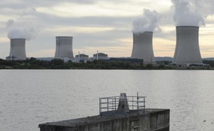 La centrale de Cattenom (Moselle) le 17 août 2013