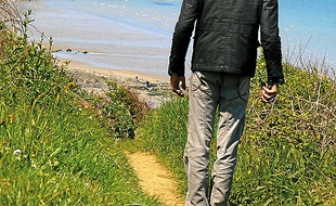 Le sentier côtier près de St-Brieuc.