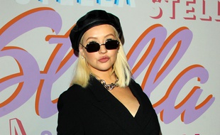 La chanteuse Christina Aguilera
