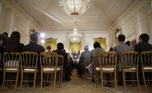 Barack Obama à la Maison Blanche le 9 août 2013.