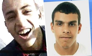 Montage photo. A gauche Mohammed Merah (France 2/AP/SIPA), à droite Sid Ahmed Ghlam (BFM TV/RMC)