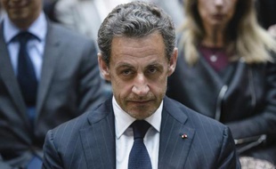 Nicolas Sarkozy à Berlin le 28 février 2014