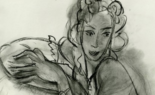 Extrait du dessin de Matisse mis aux enchères à Manosque