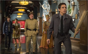 Ben Stiller et Robin Williams dans Le nuit au musée - Le secret des Pharaons