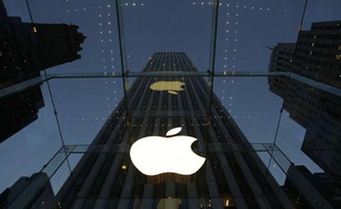 La boutique Apple à New York sur la 5ème Avenue.