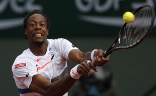 Gaël Monfils, le 4 juin 2014 face à Andy Murray.
