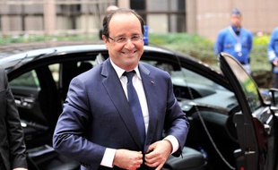 François Hollande, le 24 octobre 2013 à Bruxelles.