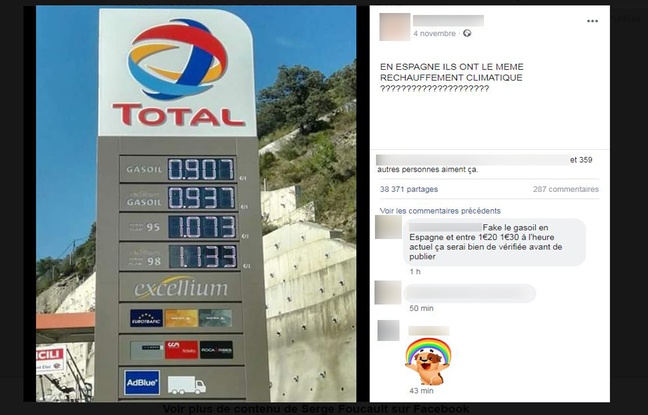 Carburant Gouv Espagne Carburants: Attention à cette fausse comparaison des prix entre la