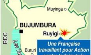 Une Française travaillant pour l'organisation humanitaire Action contre la faim (ACF) a été tuée lundi par balle et une autre Française grièvement blessée au Burundi, à Ruyigi (170 km à l'est de Bujumbura) lundi soir, a-t-on appris de source policière mardi.