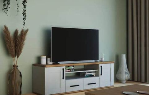 Envie d’un salon tendance ? Ce meuble TV façon Pin/Chêne est à -20 % chez But, c’est le bon plan déco à ne pas manquer !