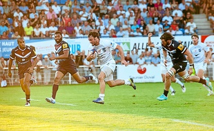 L'ailier montpelliérain Yoan Audrin a inscrit deux essais.