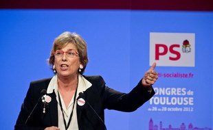 Marie-Noëlle Lieneman est une des animatrices du courant de gauche du PSLe courant de l'aile gauche du PS "Maintenant la gauche"