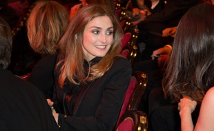 Julie Gayet a la cérémonie des Césars, le 28 février 2014.