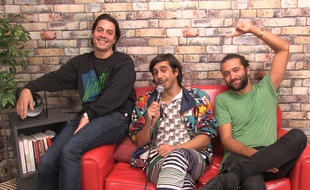 Les Naive New Beaters dans le studio de 20 Minutes, le 9 octobre 2019.