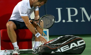 Richard Gasquet a une nouvelle fois été touché au dos lors de son match face à Roger Federer jeudi.