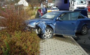 La voiture du ravisseur présumé de Chloé, le 16 novembre 2012